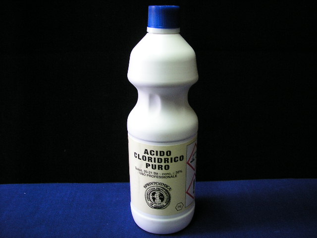 Acido cloridrico 33% lt.1