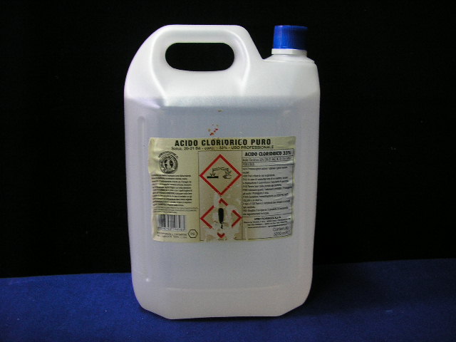 Acido cloridrico 33% lt.5