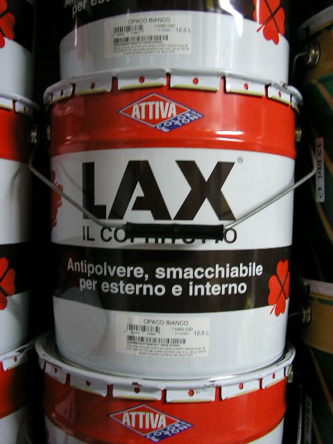 Lax copritutto bianco lt.12.5