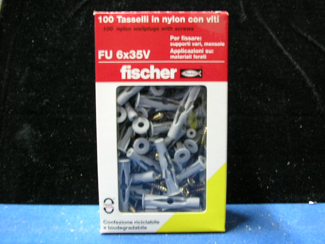 FU6-35V Tassello nylon pz.100